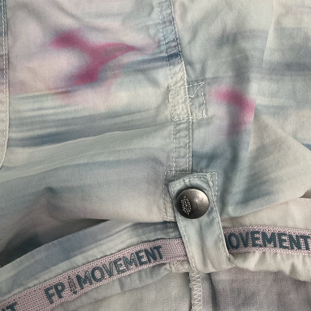 FP Movement by Free People White cool color watercolor print - Picture 5 of 7